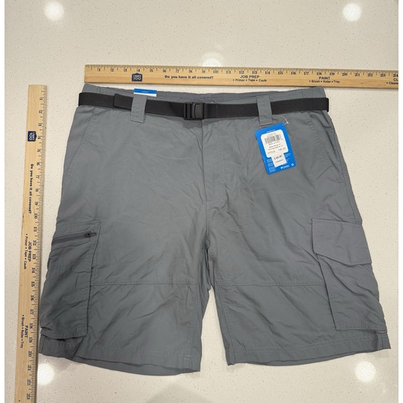 Columbia Kestrel Trail Short Grey‎ Men's Size 38 10" Inseam NWT - Picture 1 of 6